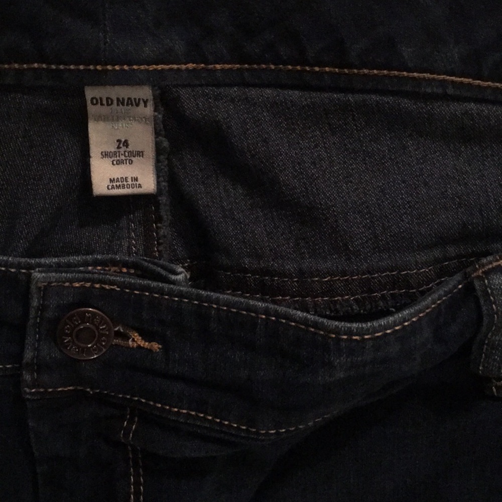 SHORT straight leg jeans